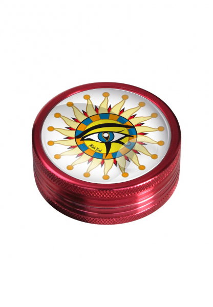 Grinder metalic 'Black Leaf' Horus Eye, 2 parti, Ø50mm [1]