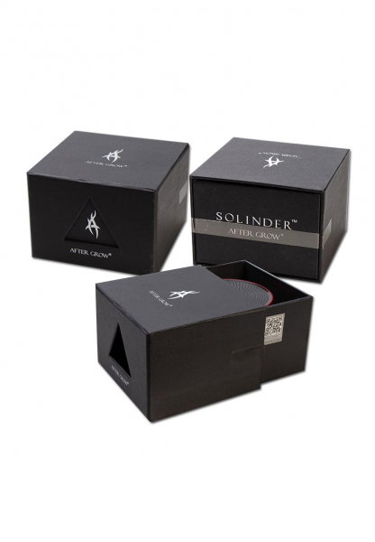 Grinder metalic After Grow Solinder, Negru, 4 parti, Ø62mm [2]