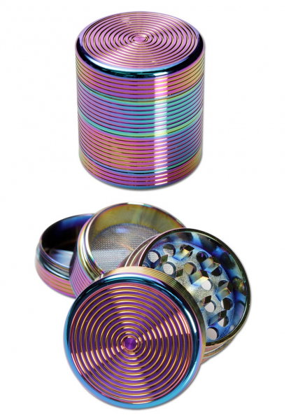 Grinder metalic Oil Colors, 4 parti, Ø50mm [1]