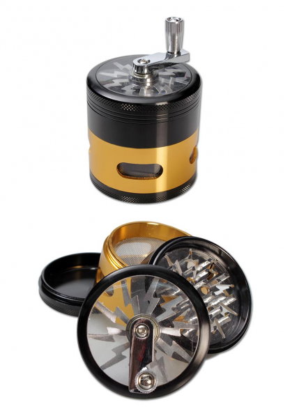 Grinder metalic Blitz, 4 parti, Ø72mm [1]