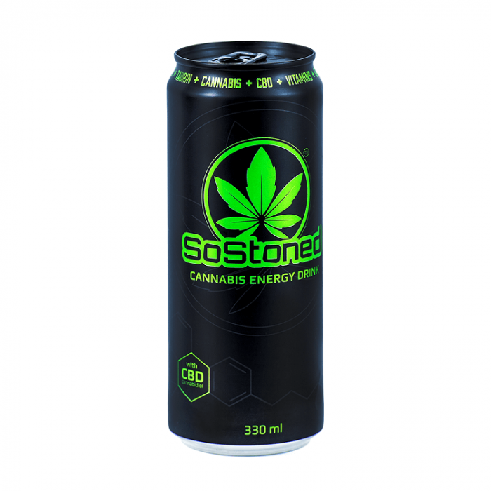 Bautura energizanta CBD 'Euphoria' SoStoned, 330ml [1]