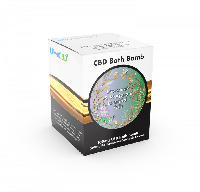 Bila efervescenta CBD, Lavanda si Maghiran, 100mg [1]