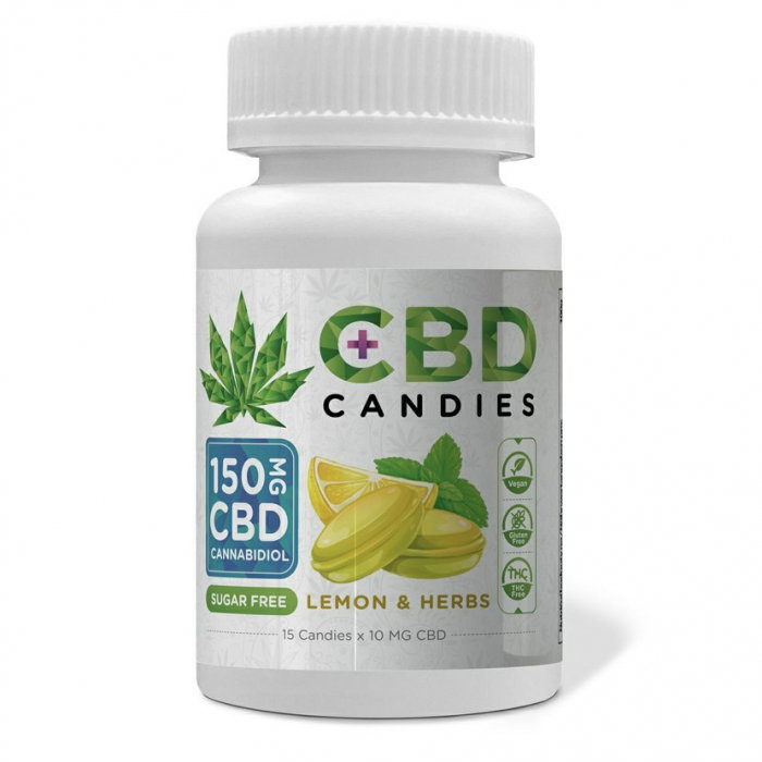 Bomboane CBD, Euphoria, 150mg, Lamaie si Ierburi [1]