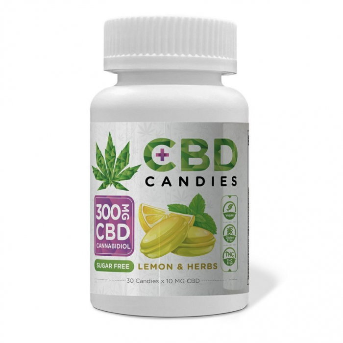 Bomboane CBD, Euphoria, 300mg, Lamaie si Ierburi [1]