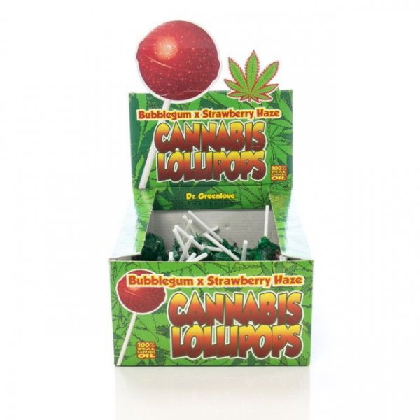 Bomboane cu aroma de cannabis,  Bubblegum x Strawberry Haze [1]