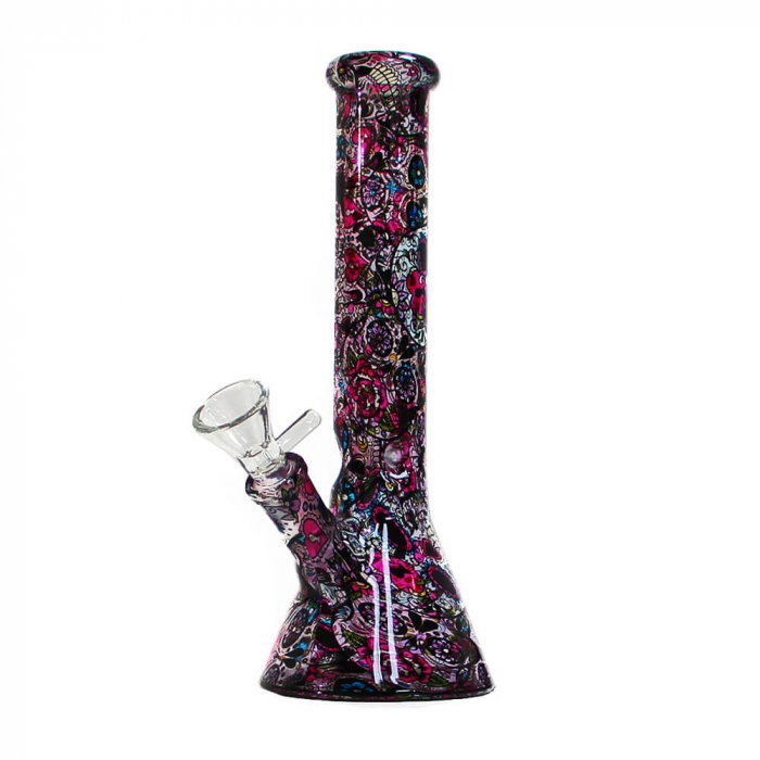 Bong sticla, Black Sheep, Mexican Flowers, 26cm [1]