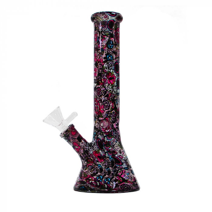 Bong sticla, Black Sheep, Mexican Flowers, 26cm [2]
