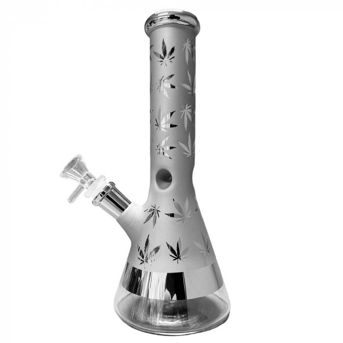 Bong sticla, Black Sheep, Weed Leaves, 25cm [1]