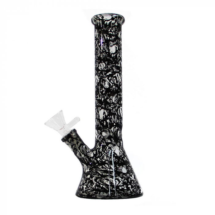 Bong sticla, Black Sheep, Dark Skulls, 26cm [2]