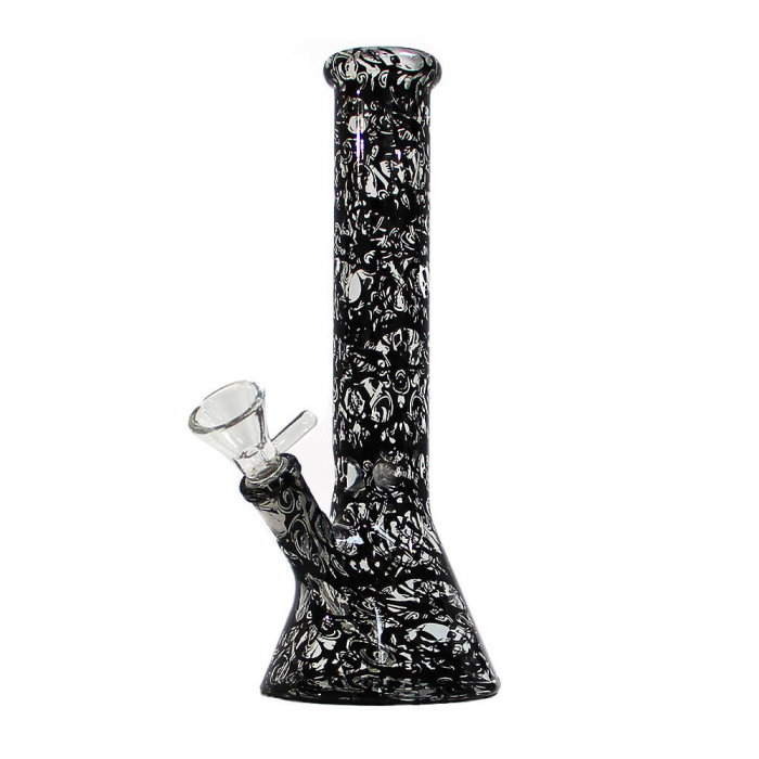 Bong sticla, Black Sheep, Dark Skulls, 26cm [1]