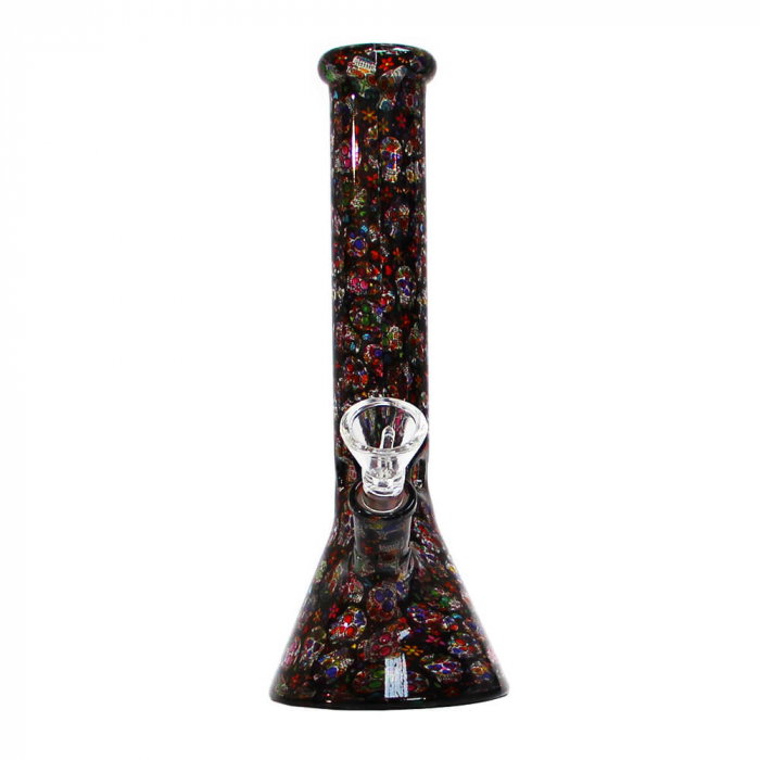 Bong sticla, Black Sheep, Mexican Skulls, 26cm [3]