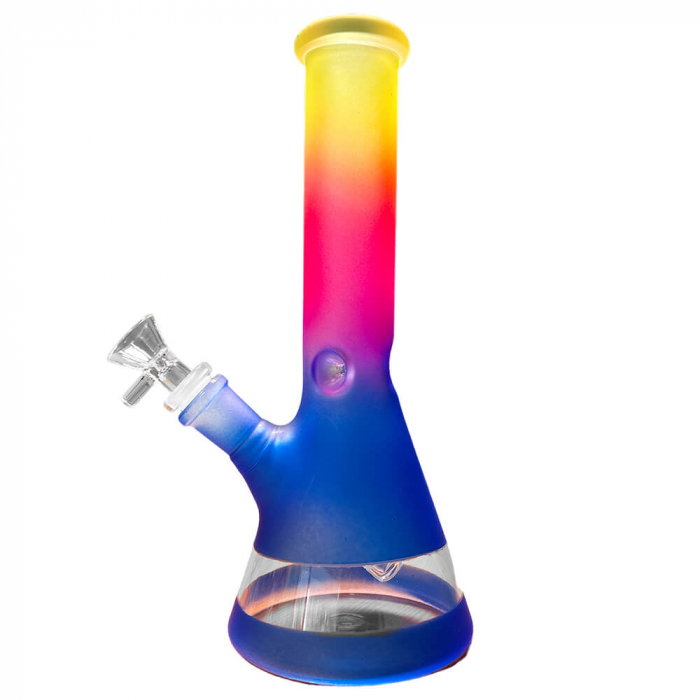 Bong sticla, Black Sheep, Rainbow Gradient Mov, 25cm [1]