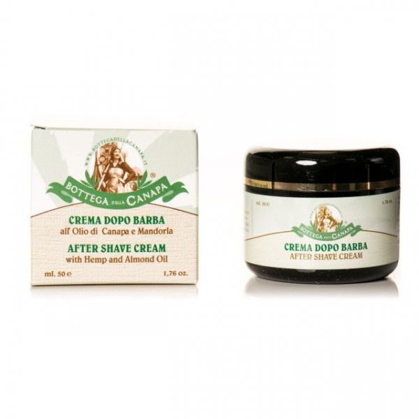 Crema After-Shave cu ulei de canepa si migdale, Organic [1]