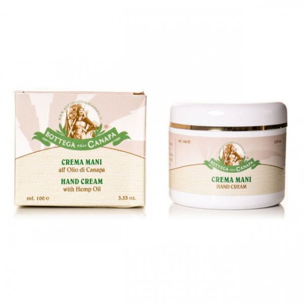 Crema de maini cu ulei de canepa, Organic, 100ml [1]