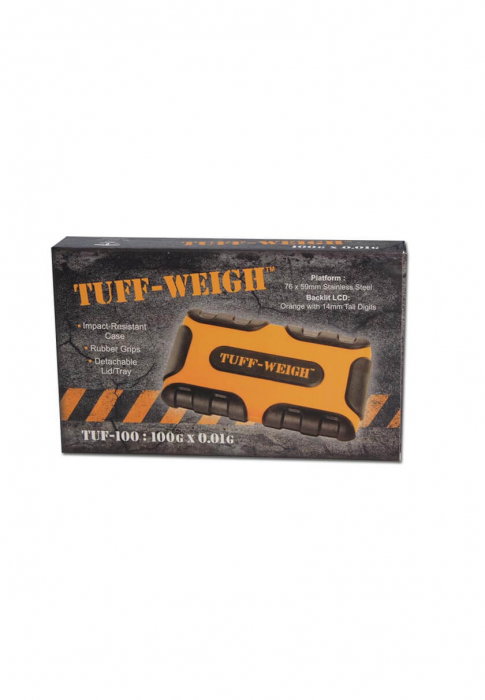 Cantar Digital 'BLscale' Tuff-Weigh, Portocaliu, 0.1/1000g [3]