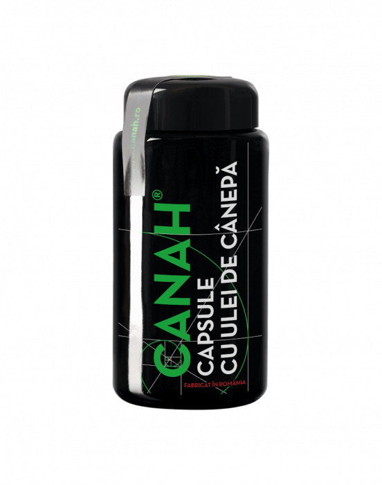 Capsule cu ulei de canepa, CANAH, 90buc [1]