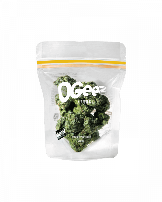 Ciocolata mugure, OGeez, Krispy Karamel, 35g [1]