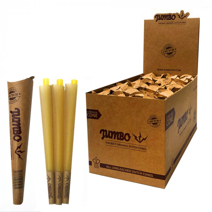 Conuri pre-rulate Jumbo, King Size, Ultra Thin x3 [2]