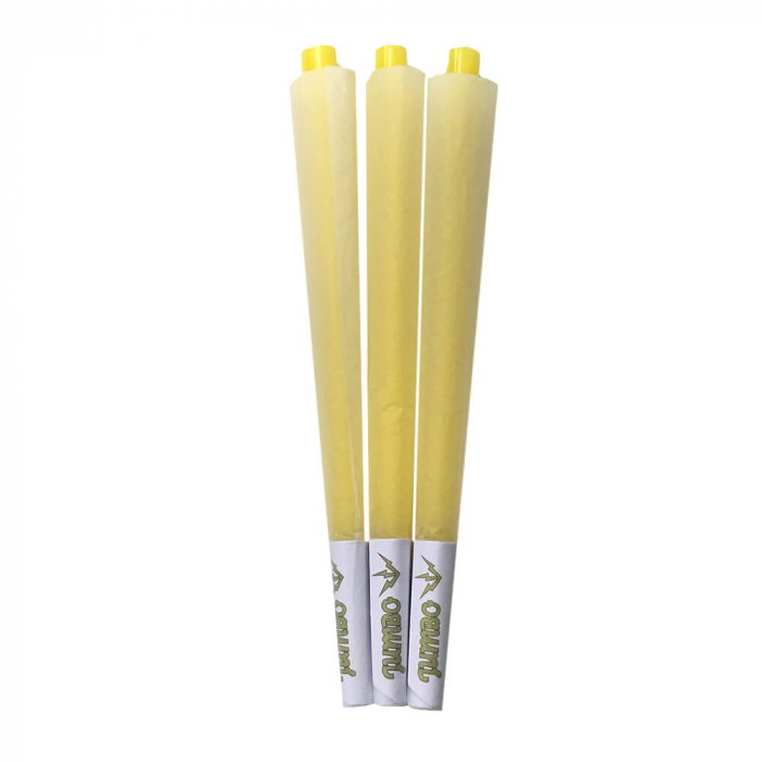 Conuri din canepa pre-rulate Jumbo, King Size, Black x3 [1]
