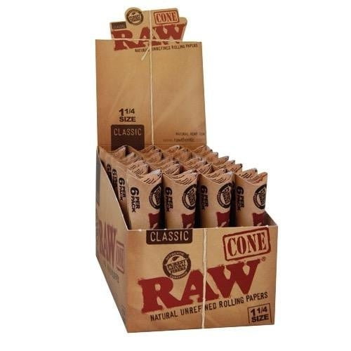 Conuri pre-rulate RAW, Classic 1 1/4 x6 [1]