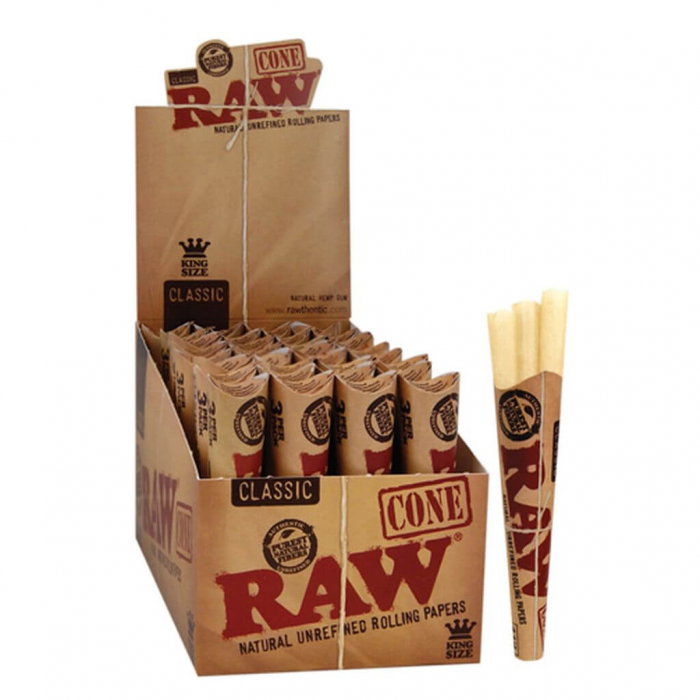 Conuri pre-rulate RAW, King Size Classic x3 [1]