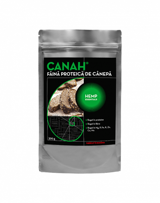 Faina proteica de canepa, CANAH, 300g [1]