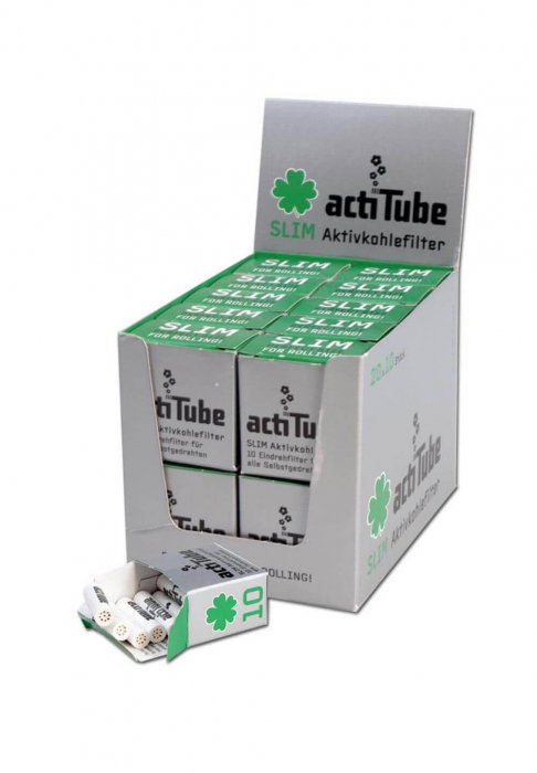 Filtre actiTube Slim Carbon Activ 7mm x 10buc [1]