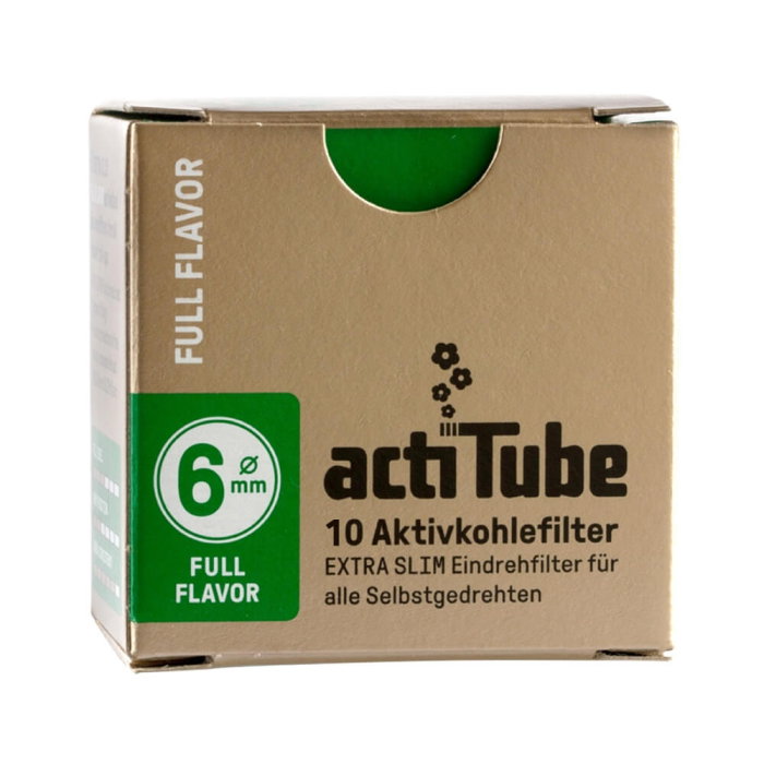 Filtre carbon actiTube, Slim Gold, 6mm, 10 buc [1]