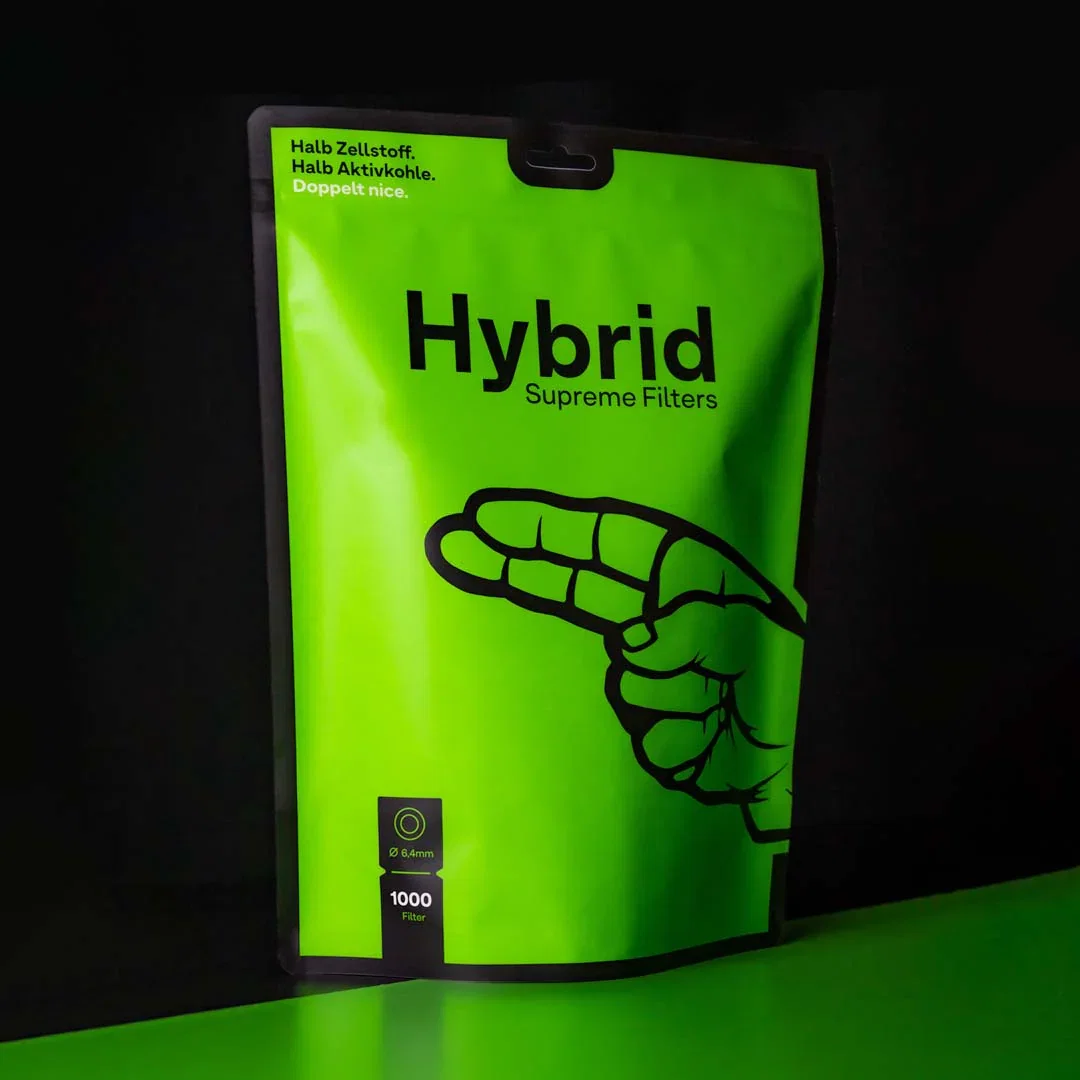 Filtre Hybrid Filters, Carbon Activ cu celuloza, Refill 1000, 6.4mm [1]