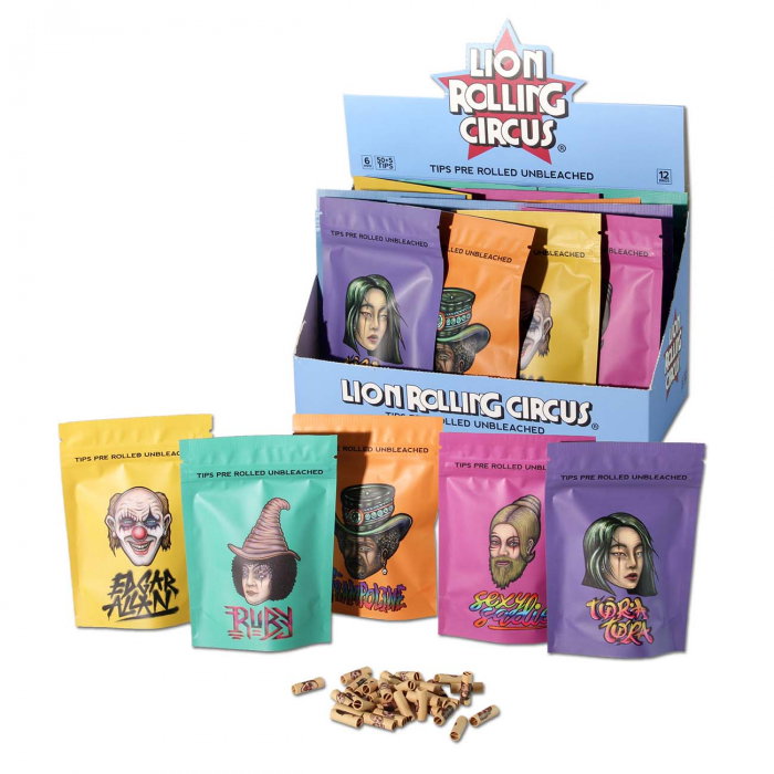 Filtre pre-rulate 'Lion Rolling Circus' , 55buc [1]