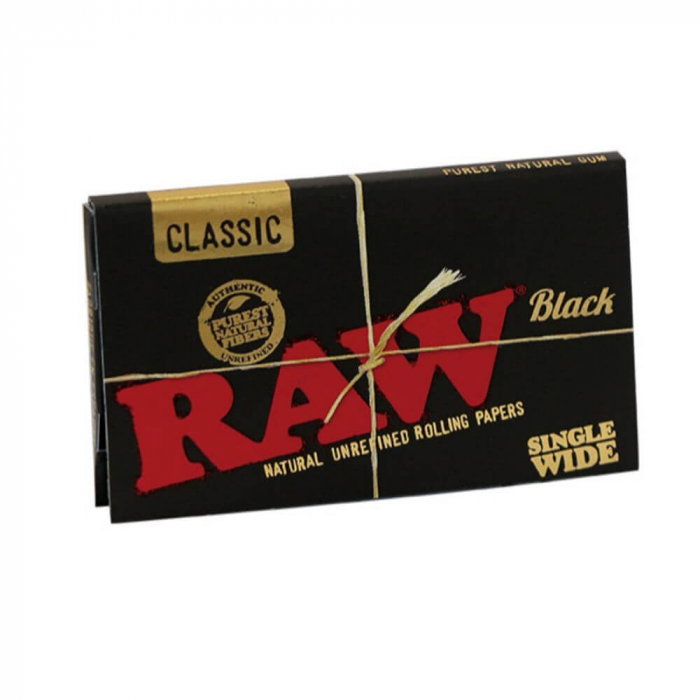 Foite RAW, Black Single Wide, Dublu [1]