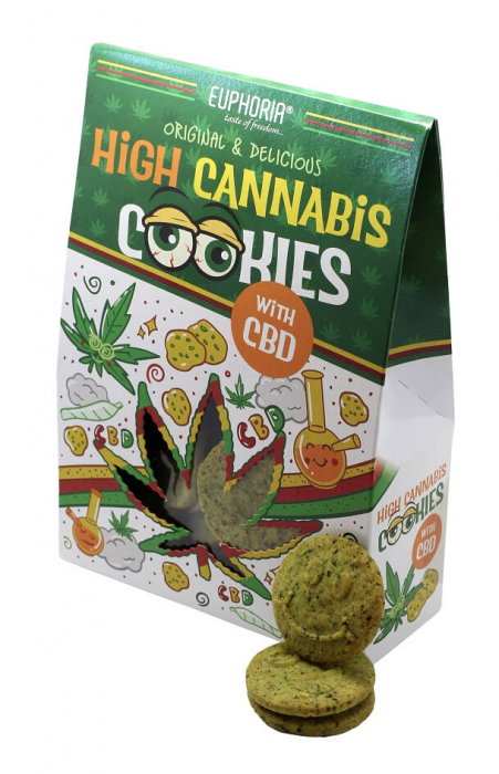 Fursecuri CBD Euphoria Original, cu cereale si seminte, 100g [1]