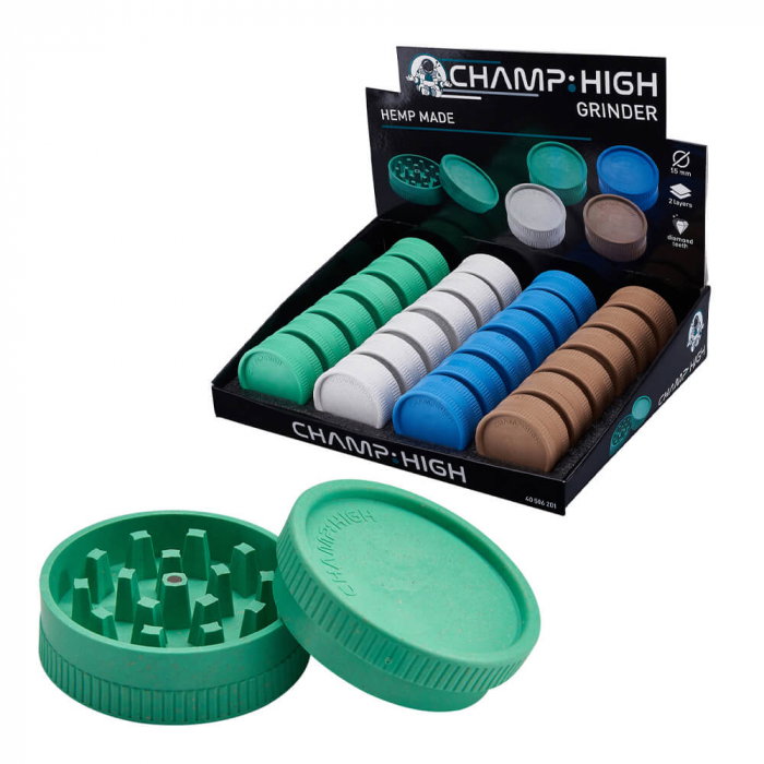 Grinder din Canepa, Champ-High, 2 Parti, Ø55mm [1]