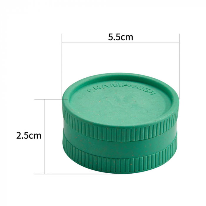 Grinder din Canepa, Champ-High, 2 Parti, Ø55mm [3]