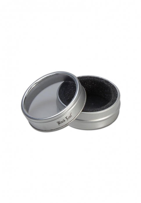 Grinder metalic 'Black Leaf', Al SkyBlue, 2 Parti, Ø40mm [3]