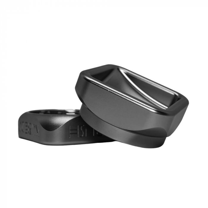 Grinder metalic Krush Kube 2.0, Negru, 2 Parti, Ø55mm [2]