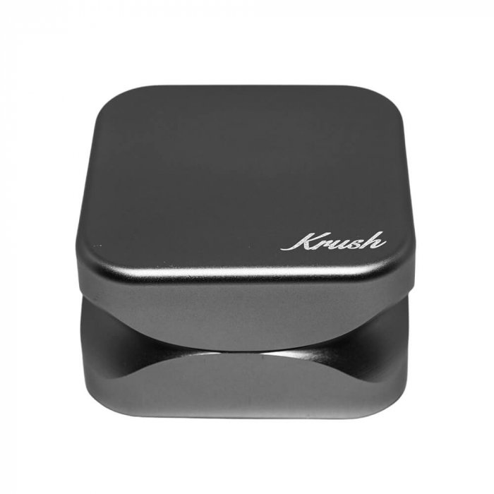 Grinder metalic Krush Kube 2.0, Negru, 2 Parti, Ø55mm [3]