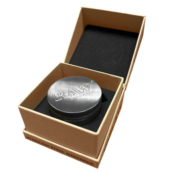 Grinder metalic, RAW, Inox, 4 Parti, Ø50mm [2]