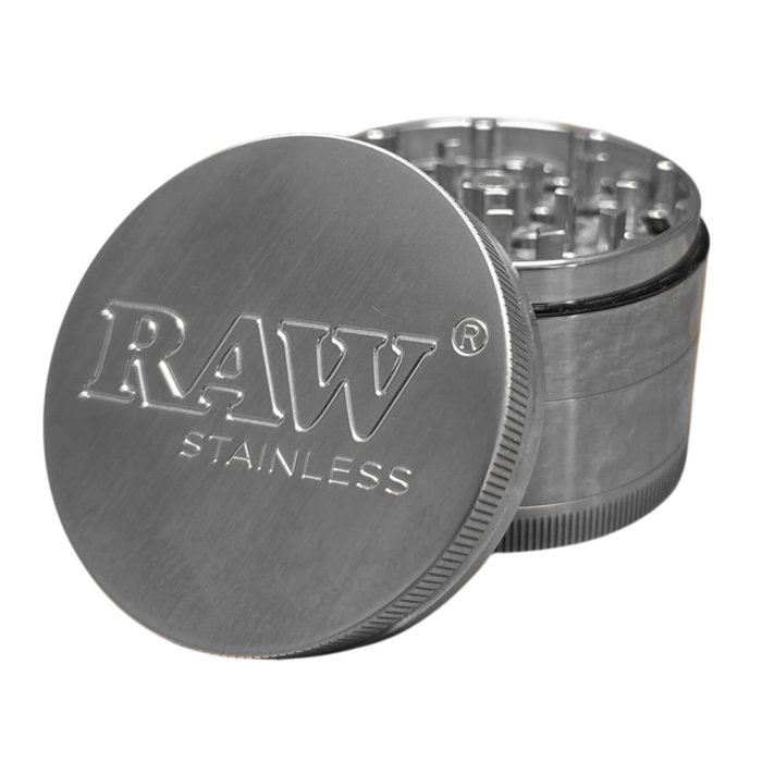 Grinder metalic, RAW, Inox, 4 Parti, Ø50mm [1]