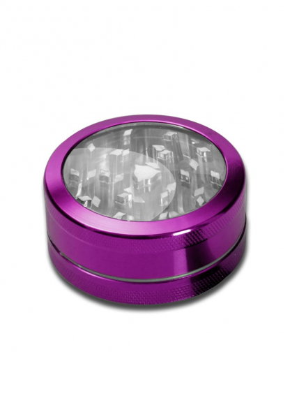 Grinder metalic Neutral Window, Violet, 2 parti, Ø50mm [1]