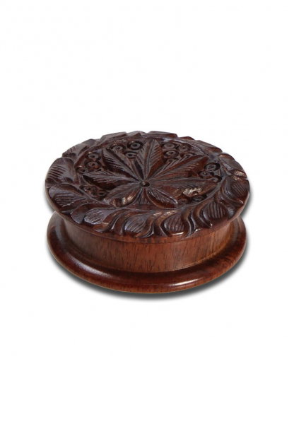 Grinder RoseWood 'Leaf-C', 2 Parti, Ø45mm [1]