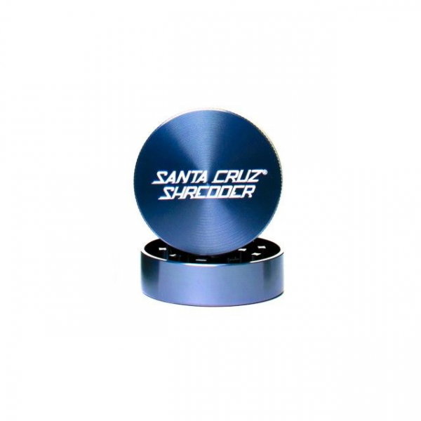 Grinder metalic 'Santa Cruz' Medium, Albastru, 2 Parti, Ø53mm [1]