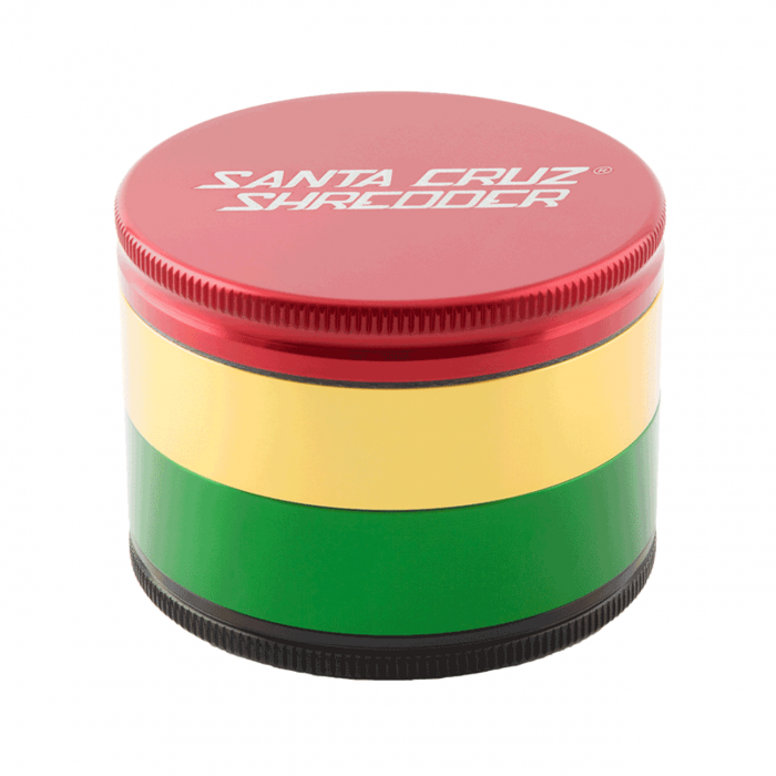 Grinder metalic 'Santa Cruz' Rasta, Large, 4 Parti, Ø70mm [1]