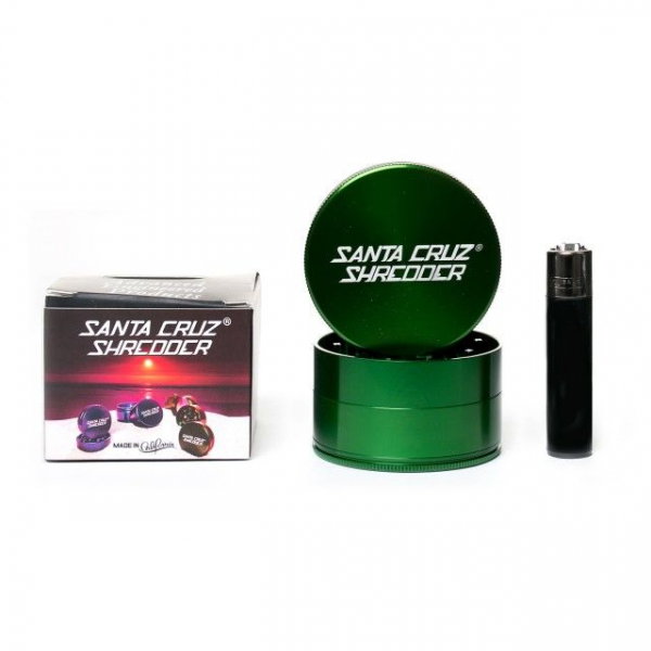 Grinder metalic 'Santa Cruz' Verde, Large, 4 Parti, Ø70mm [2]