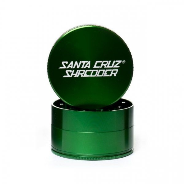 Grinder metalic 'Santa Cruz' Verde, Large, 4 Parti, Ø70mm [1]