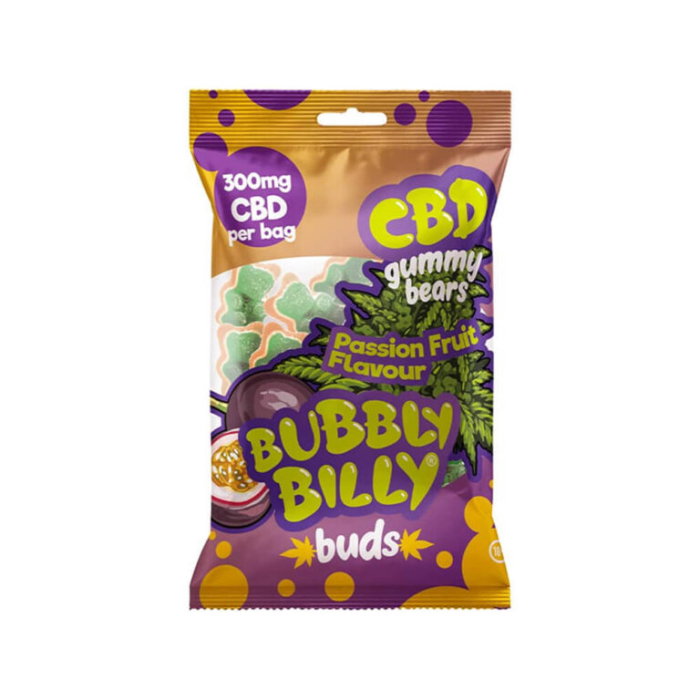 Jeleuri CBD, Bubbly Billy Buds, Fructul Pasiunii, 300mg [1]