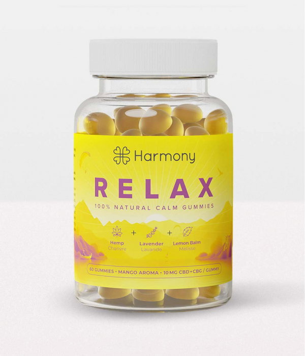 Jeleuri CBD+CBG, Harmony, Relax Gummies, 600mg [1]