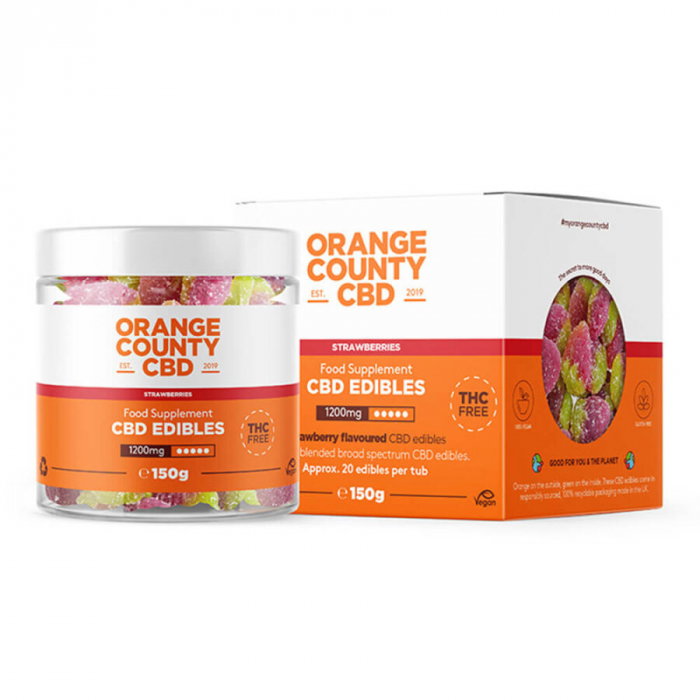 Jeleuri CBD, Orange County CBD, Capsuni, 1200mg [1]