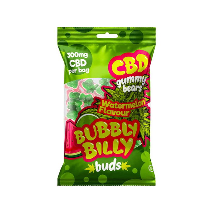 Jeleuri CBD, Bubbly Billy Buds, Pepene Rosu, 300mg [1]