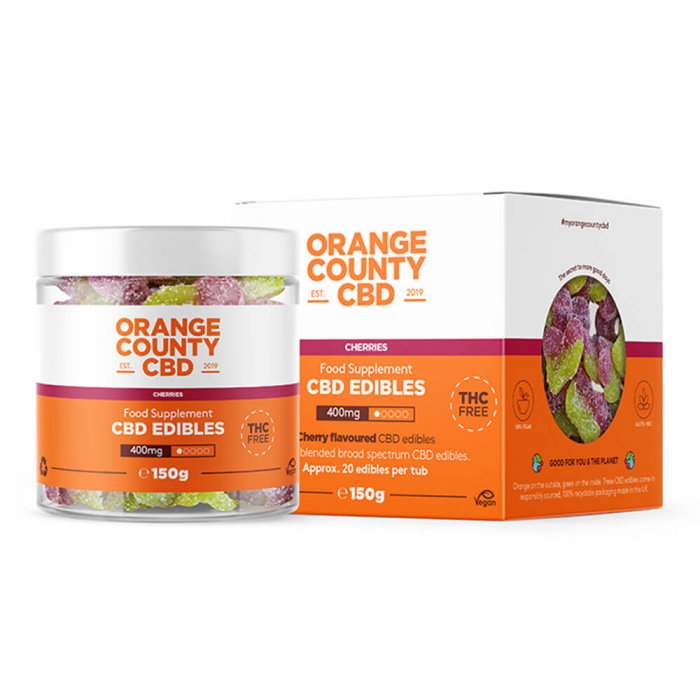 Jeleuri CBD, Orange County CBD, Cirese, 400mg [1]